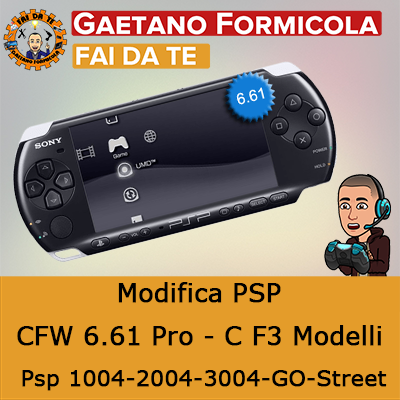 Modifica PSP – CFW 6.61 Pro-C F3