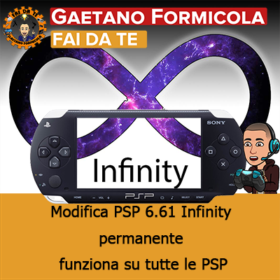 Modifica PSP 6.61 Infinity permanente – funziona su tutte le PSP