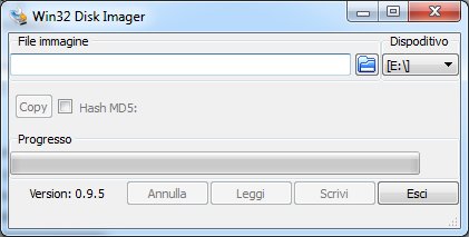 Come creare una copia di backup con Win32 Disk Imager